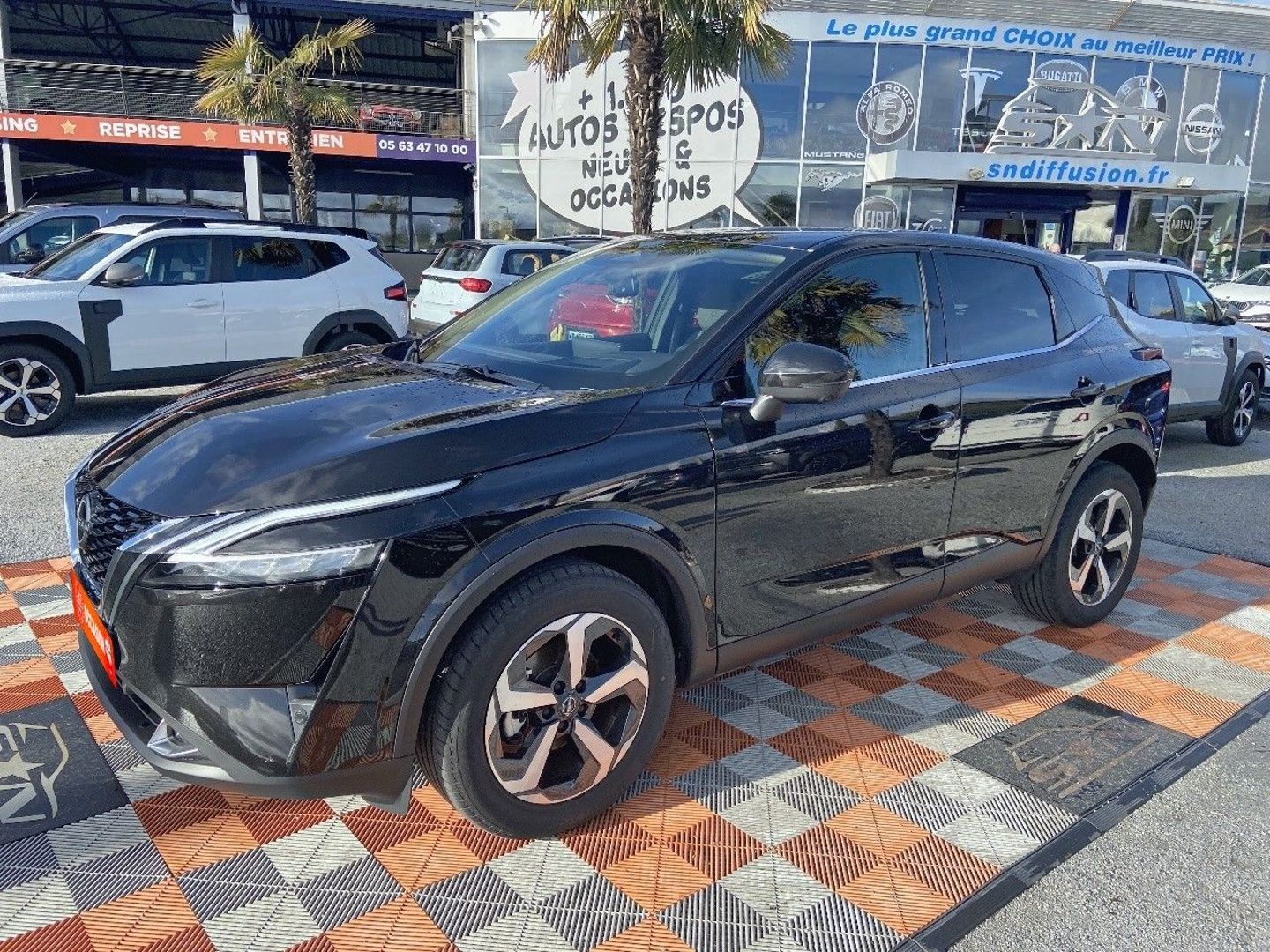 NISSAN QASHQAI - Mild Hybrid 158 X-TRONIC N-CONNECTA Hayon GPS Caméra 360° Pack Hiver