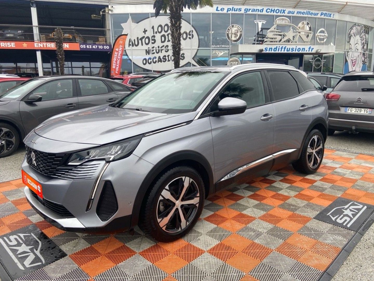 PEUGEOT 3008 BlueHDi 130 ALLURE PACK Grip Caméra 360° SC