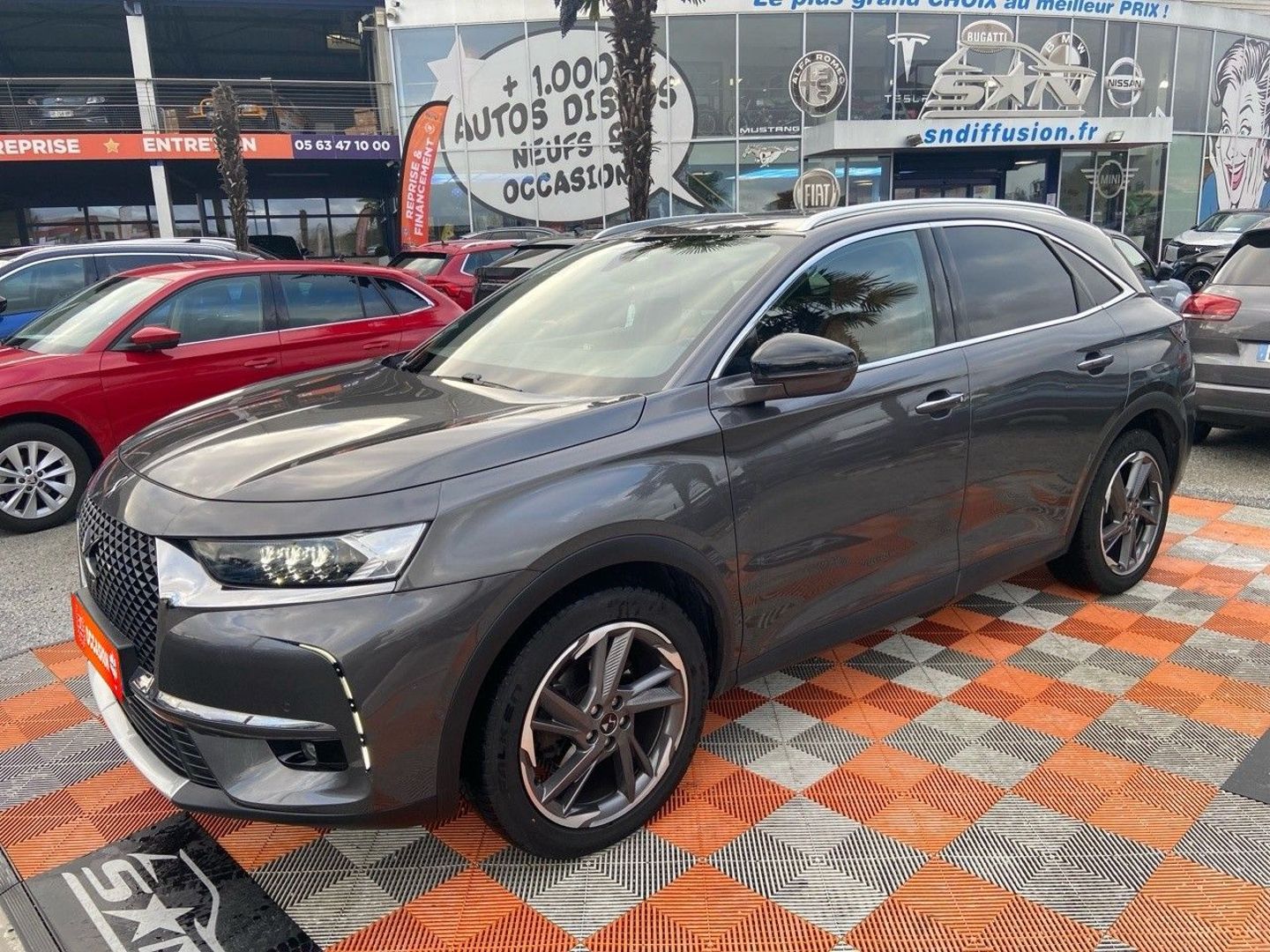 DS DS7 CROSSBACK - BlueHDi 130 EAT8 GRAND CHIC CUIR Toit Attelage